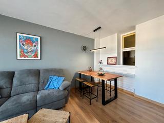 Rent Flat  Passeig del mar. Piso en 1ª línea de mar en palamos; 2 habitaciones