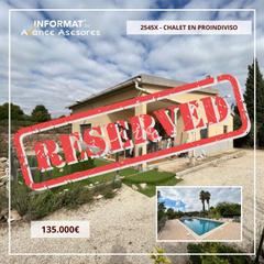 Chalet  Partida cucuch. Chalet con piscina en proindiviso