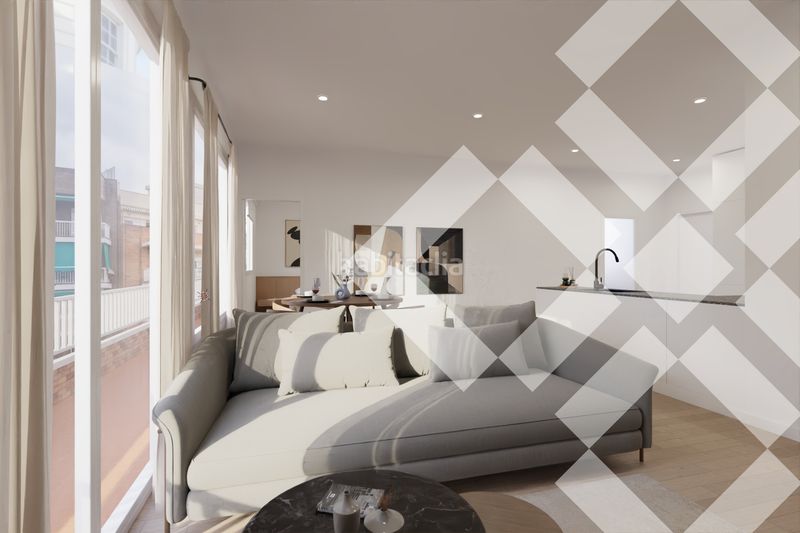 Piso ático, luminoso, 16m2 terraza, todo exterior, silencioso, 4 habitaciones 2 baños en Barcelona - Imagen 3