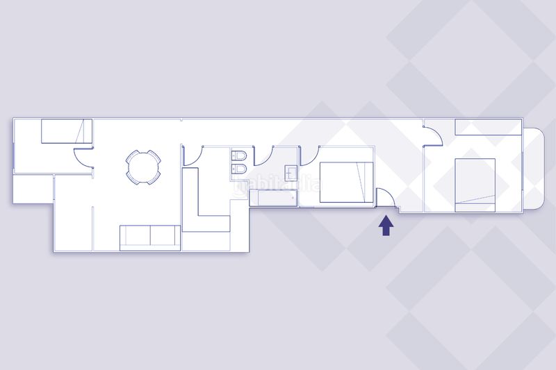 Piso junto al passeig sant joan, finca regia de 105 m2, 3 habitaciones, 1 baño, balcón en Barcelona - Imagen 30