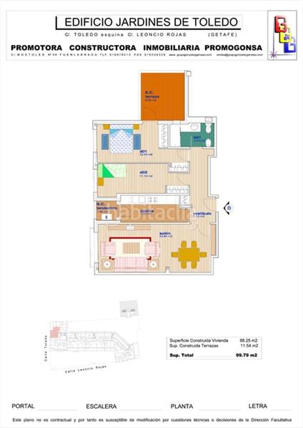 Foto d736272b-6aa7-4fa5-9ee1-dc2a274ba8c9. Appartement 87m<sup>2</sup> dans calle toledo 35 dans San Isidro Getafe