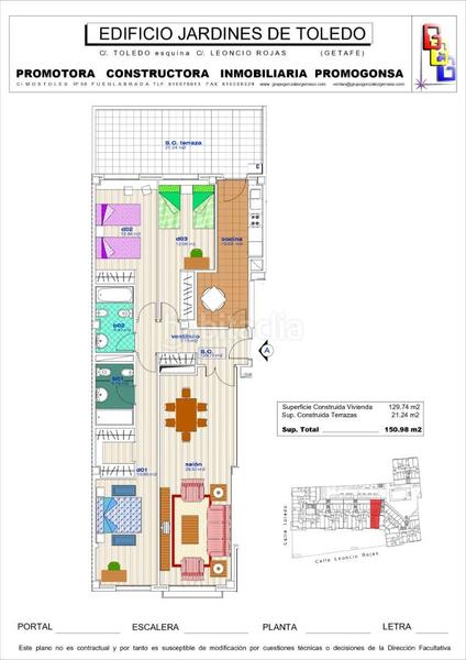 Foto de1dc680-a4e3-434c-a3c6-5ec5e8a13053. Etagenwohnung 129m<sup>2</sup> in calle toledo 35 in San Isidro Getafe