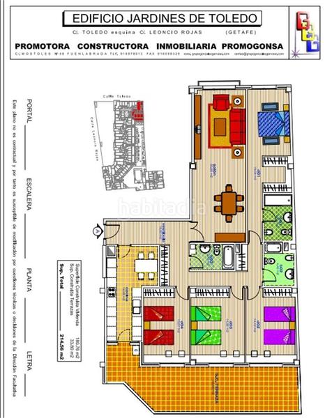 Foto 2c0eab42-8d3a-4fe1-81d2-299cc41d1c0f. Etagenwohnung 180m<sup>2</sup> in calle toledo 35 in San Isidro Getafe