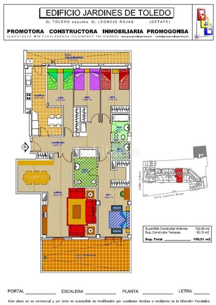 Foto e8ab9543-0a8f-468a-a275-54f5f1e994e0. Flat 162m<sup>2</sup> in calle toledo 35 in San Isidro Getafe