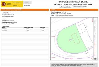 Terreny residencial  De les garrigues. Suelo en lleida