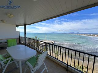 Piccolo appartamento  Calle colon. Piso en primera línea de mar  vistas playa levante  parking incl