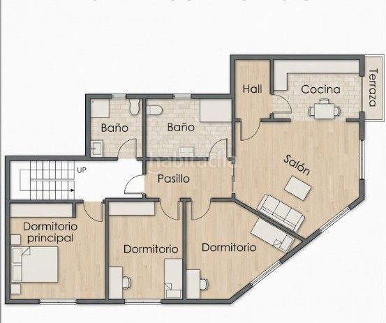 Foto 54844e35-64e2-4624-abb3-e8e565f06359. Pis amb calefacció aparcament piscina a Parque Manuel de Vega-Carretera de Ugena Illescas