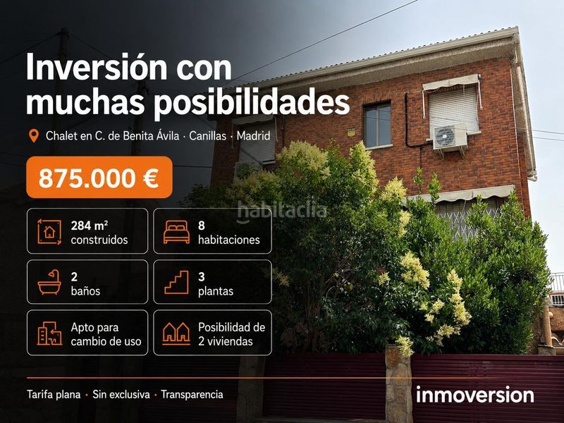 Foto 0891ca75-1e34-4beb-b0f9-7aca0a39082b. Chalet en Canillas Madrid