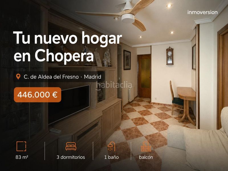 Foto 43502fde-b099-4d99-8871-6fc24d074a06. Flat with heating in Chopera Madrid