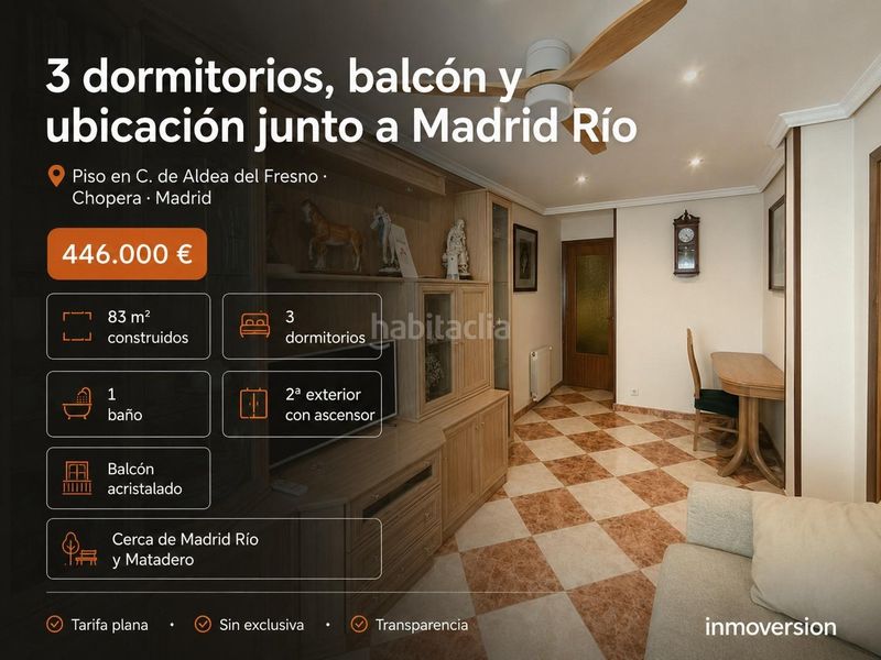 Foto 5079a8b4-7390-447e-bfd3-c44f28d26f13. Flat with heating in Chopera Madrid
