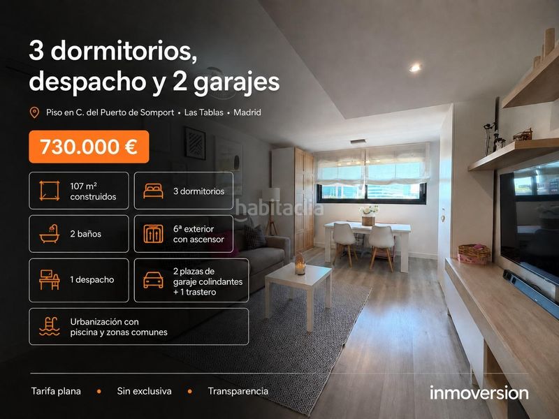 Foto 0afd3591-cc5e-4b0a-88da-dc2512185fbd. Piso en Las Tablas Madrid