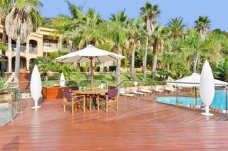 Casa en S´Eixample-Can Misses. Hacienda de lujo con jardin tropical y vistas espectaculares al