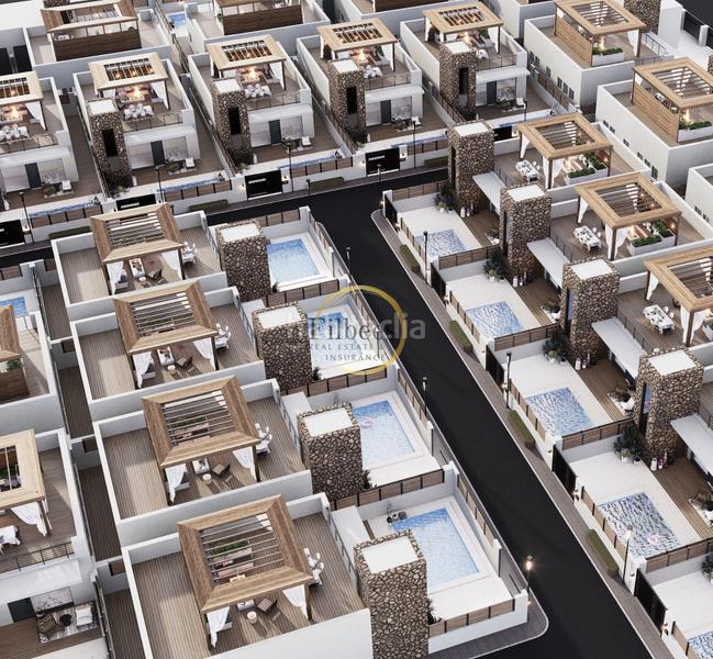 Foto edd02653-7456-4abb-8afe-b3d55f8075ea. Casa adossada amb calefacció aparcament piscina a Fuente Álamo de Murcia