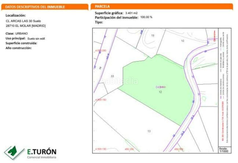 Foto 48b796b0-2eff-43b9-8619-65f3c26cab98. Terreny residencial a Molar (El)