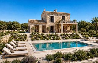 Masia a Ses Salines Poble. Preciosa casa de campo en construcción en ses salines, una zona