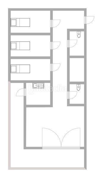 Foto c3704586-e1f0-4a68-bf0c-af738337d816. Flat with pool in Racó Cullera