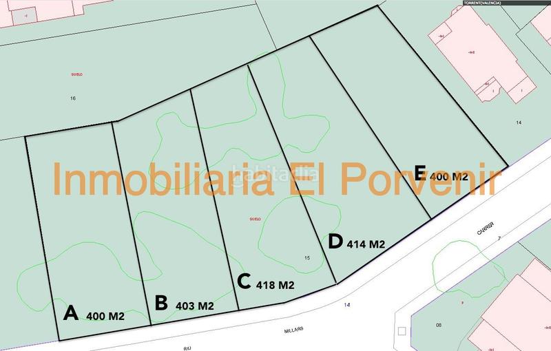Foto 131c2dd2-a0d0-40e7-ab1a-3c46ecb495f8. Terreno residenziale in El Vedat - Santa Apolonia Torrent