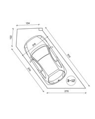 Parking coche en Carrer de les carolines 11