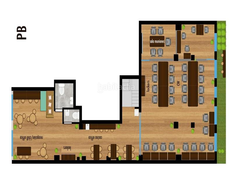 Foto 2b7263f2-c46f-41da-a7c6-c3b03d726c08. Location bureau avec chauffage dans El Camp d´en Grassot i Gràcia Nova Barcelona