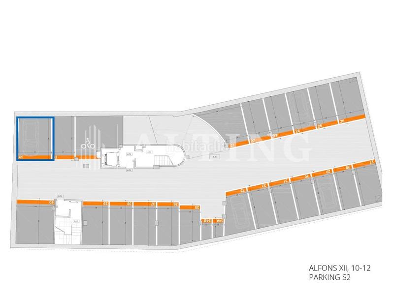 Foto a9fe0915-2ce5-4026-8d2b-e0582bd4d22c. Parking voiture dans calle d'alfons xii 10 dans Sant Gervasi - Galvany Barcelona