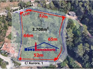 Terreno residencial en Aurora 1. 3708m² para lo que quieras.