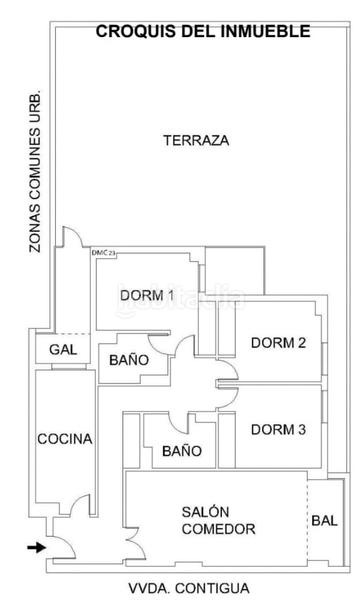 Foto fce5e529-26d8-481d-9971-47137d05e870. Piso terraza de 90m2 - 3 dormitorios - 2 baños en Alicante