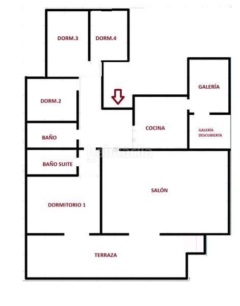 Foto ec308c9e-fccf-4cb0-9d69-97bed55ba61a. Penthouse in avenida san bartolome tir 22 in Los Arenales del Sol Elche / Elx