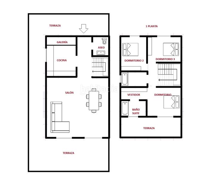 Foto dc33cde3-d710-475e-8d49-9f1a812c13e6. Casa a schiera in avenida arquitecto félix candela 30 in Alicante