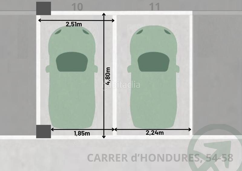 Foto 4032be86-d601-46c1-9d16-84f62340414e. Location parking voiture dans carrer d'hondures 54 dans Barcelona