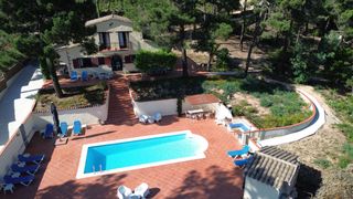 Casa in Lloret Blau - La Creu de Lloret. Finca rústica con vistas al mar en lloret de mar