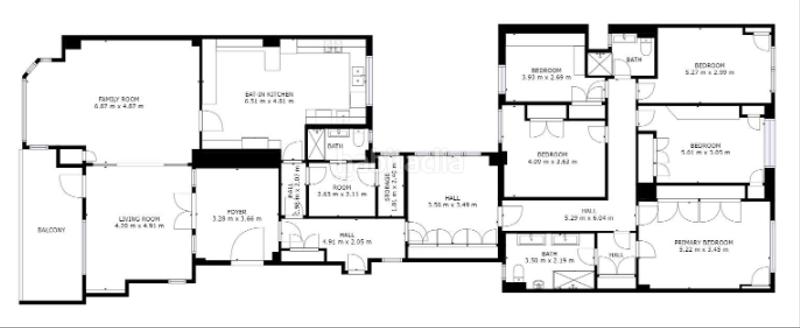 Foto b444e6a5-b4b7-4519-88ee-260eadf6dcd3. Rent flat with heating in Gran Via Valencia