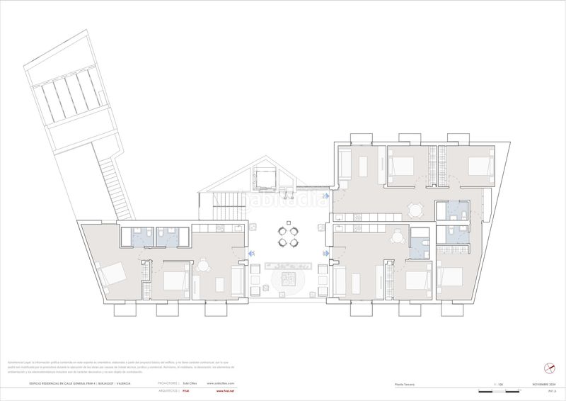 Foto ecdb61ef-82f5-4f6b-bcd8-642f080c7af0. Flat 89m<sup>2</sup> in carrer del general prim 4 in Zona Campus Universitario Burjassot