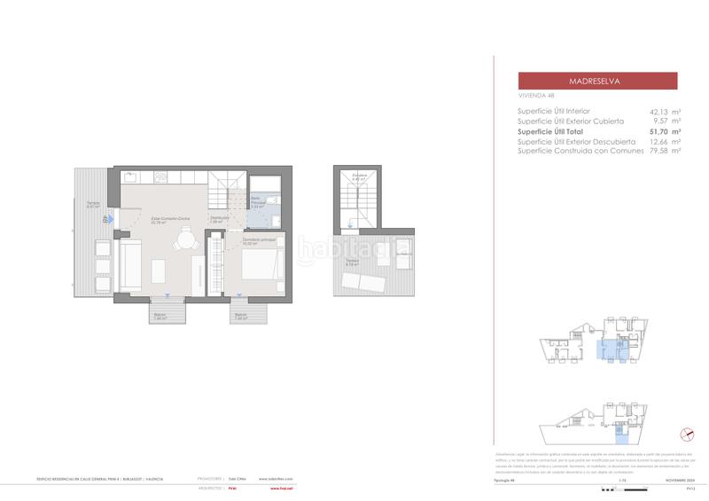 Foto 7d63bf56-0160-4804-95e5-b31e090c1ffd. Ático 80m<sup>2</sup> en carrer del general prim 4 en Zona Campus Universitario Burjassot