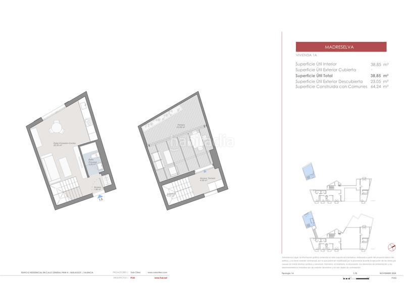 Foto f34ee7b0-9e98-4ea9-a7d4-d6493f44a3a2. Estudio 64m<sup>2</sup> en carrer del general prim 4 en Zona Campus Universitario Burjassot