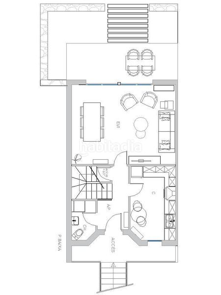 Foto ae9f8339-6ccc-4158-af0f-3ce50cbf7993. Casa adossada amb calefacció aparcament a Castellserà