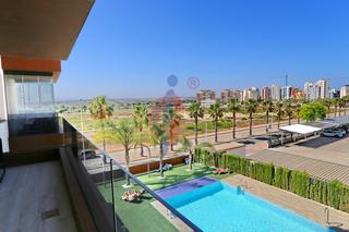 Appartement à Avenida del puerto 16. Apartamento de dos dormitorios y piscina en venta en el sup 7 de