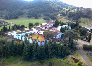 Masia  Cortijo huerto el espino, coripe, españa. Cortijo huerto el espino