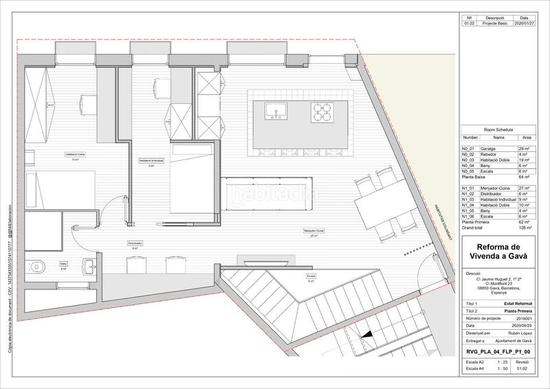 Foto e497b140-8a86-450a-8d16-9adbb5be5168. Maison jumelée avec chauffage parking dans Passeig Maragall Gavà