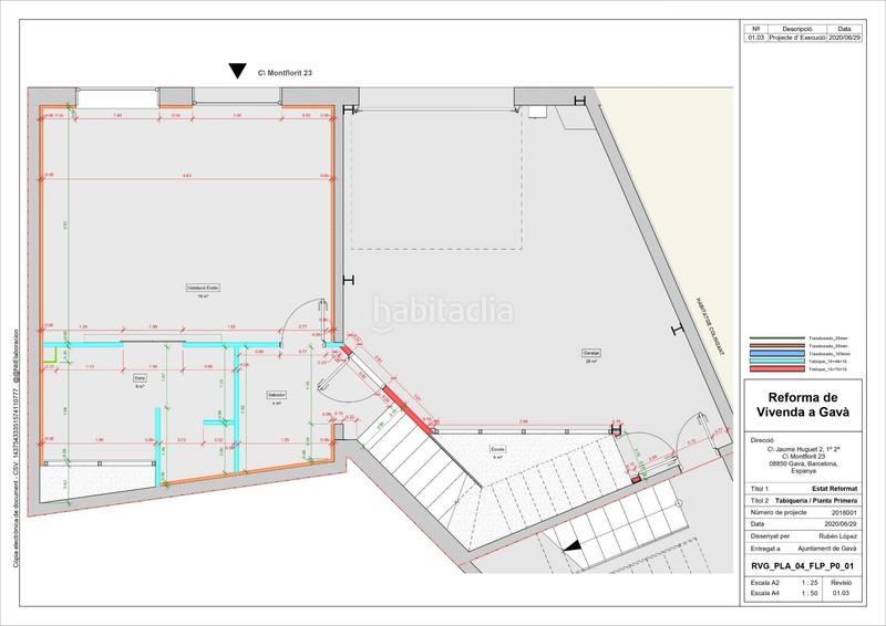 Foto 354de01d-f80a-41bb-a08e-2e6770f08888. Semi detached house with heating parking in Passeig Maragall Gavà