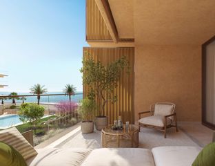 Pis a Les Salines-Pla de Sant Pere. Obra nueva en primera línea de playa en cubelles  dune