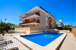 Etagenwohnung in Baixador. Piso en castelldefels playa  con vistas al mar