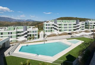 Piccolo appartamento in La Cala Mijas. Apartamento en planta media de 3 dormitorios en la cala de mijas