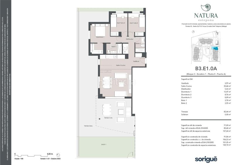 Foto f8bc0a3a-5ae3-4b54-ad49-a8e21e0bcfd9. Planta baixa amb calefacció aparcament piscina a Estepona