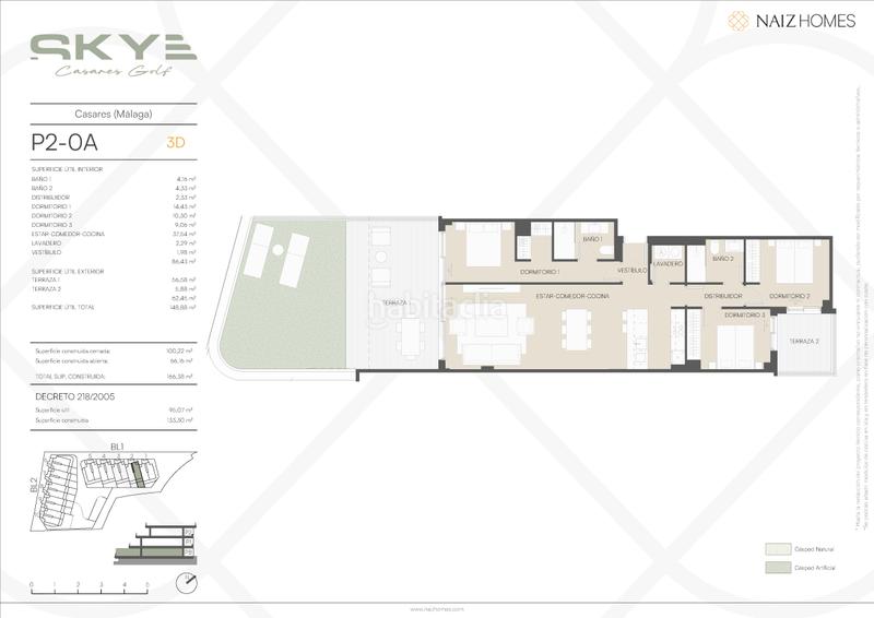 Foto a17b3f50-36c6-41c4-8f94-ad4122811952. Rez-de-chaussée 100m<sup>2</sup> avec piscine dans Casares golf - Casares del sol Casares