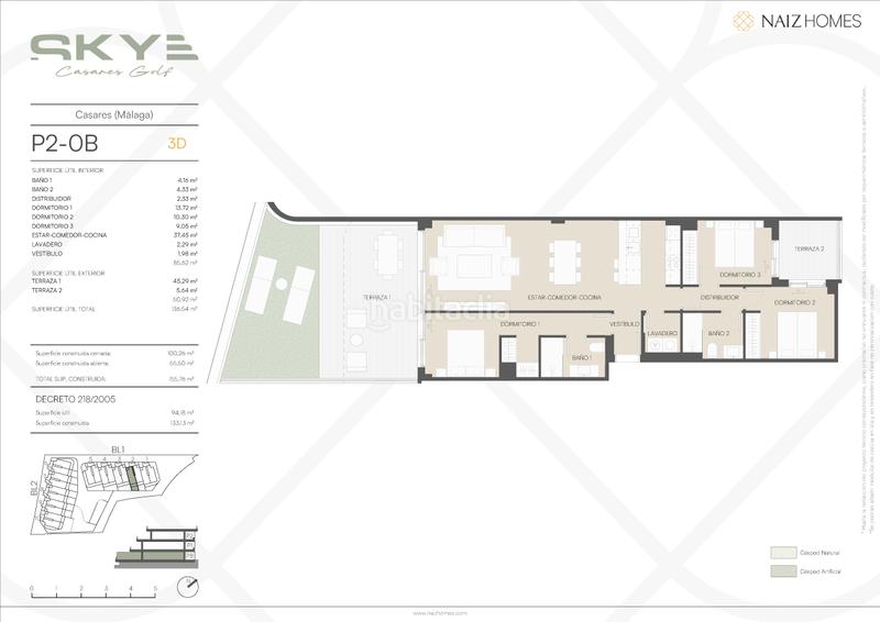 Foto adda3b89-4a2f-4cde-806d-1f5256e22deb. Rez-de-chaussée 100m<sup>2</sup> avec piscine dans Casares golf - Casares del sol Casares