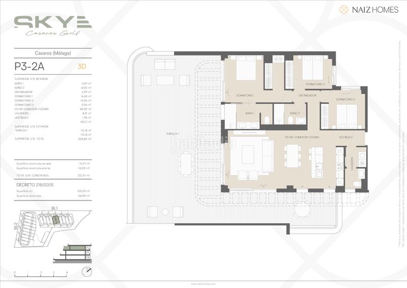 Foto 82697073-1207-4e84-ba9d-a3c60c0b048a. Penthouse 116m<sup>2</sup> with pool in Casares golf - Casares del sol Casares