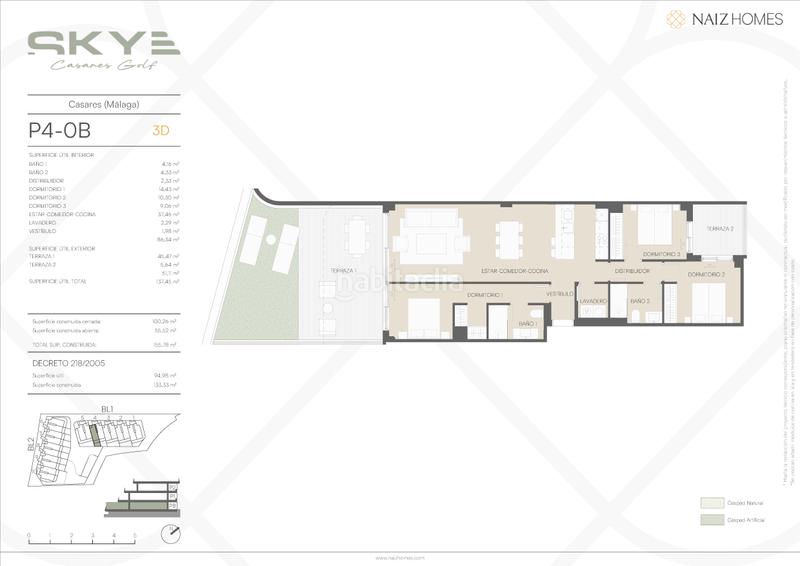 Foto 377b0c40-4b30-4175-a8d1-3c0c32e0e5ae. Piano terra 100m<sup>2</sup> con piscina in Casares golf - Casares del sol Casares