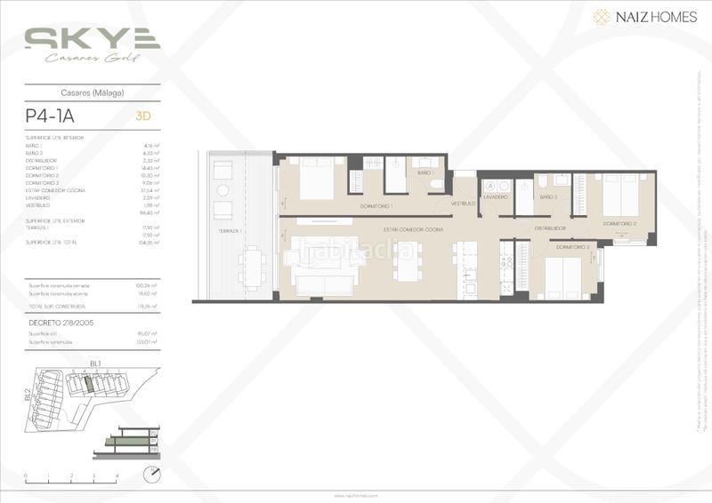 Foto 00d29dac-812f-4960-8544-58b05c2b518d. Appartement 100m<sup>2</sup> avec piscine dans Casares golf - Casares del sol Casares