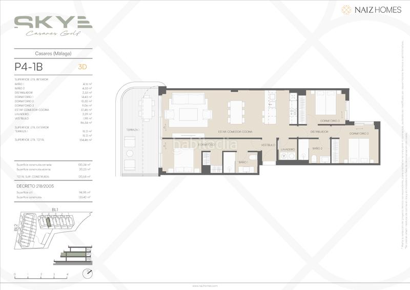Foto 26b81c1c-4d9d-4471-ad1c-88406c3c6346. Flat 100m<sup>2</sup> with pool in Casares golf - Casares del sol Casares
