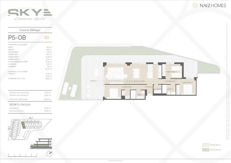 Foto 7d22aaf1-80b3-4250-b108-b26f0be2b9b6. Erdgeschoss 101m<sup>2</sup> mit pool in Casares golf - Casares del sol Casares